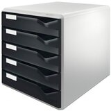 Esselte Leitz predalnik, 5 predalov, črn 5280 95 Cene