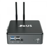 Zeus mini pc MPI10 i5-10210U 4.20 GHz/DDR4/LAN/Dual WiFi/BT/HDMI/DP/VGA/RS232/USB c/ext ant Cene