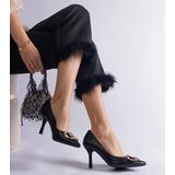  Black stilettos adorned with colorful rhinestones Callsa | Shoptok.si
