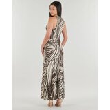 Guess Dolge obleke SL SERAFINA MESH LONG DRESS W6GK13 K2943 Kostanjeva | Shoptok.si
