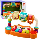  Edukativno interaktivni piano sa zvečkama - sovica | shoptok.hr