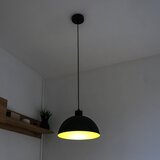  Luster na kablu VESPER 1xE27/15W/230 prečnik 18 cm crna/zlatna | Eponuda.com