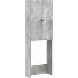  Kabinetska WC ALKMAAR Betonska siva 66 x 25,5 x 190 cm | shoptok.hr