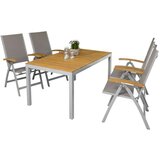 Gardenson Vrtna Garnitura Naxos, 5-Delno, Aluminij | Shoptok.si