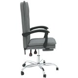  Uredski naslonjač od tkanine tamnosivi | shoptok.hr