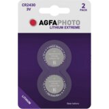Agfaphoto Baterija litijska CR2430 B2, 3V, dugmasta, blister 2 Komada Cijene
