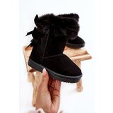 Boto Children's Insulated Snow Boots With Bows black Funky | ePonuda.com
