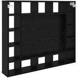  Ogledalo ormar Crni hrast 91 x 15 x 76,5 cm Konstruirano drvo | shoptok.hr