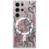 Maska silikonska PRINT MagSafe za Samsung S928B Galaxy S24 Ultra 5G/ srce