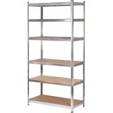 Awtools KNJIGA KNJIGA 6 polic 200x90x40 Proparenca obremenitve 300kg / 6,0 mm - pritisnjen hitri sklop, (21089068) | Shoptok.si