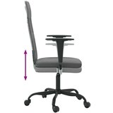 vidaXL Uredska stolica siva od mrežaste tkanine i umjetne kože | shoptok.hr