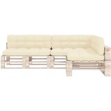  Jastuci za sofu od paleta 7 kom krem | Eponuda.com