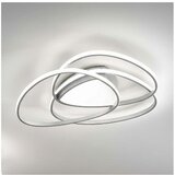  Ondaluce - LED prigušiva plafonsko svetlo ROSE LED/60W/230V 50x54 cm srebrna | Eponuda.com