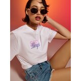 Sinsay Pamučna majica s natpisom Sweet Things | shoptok.hr