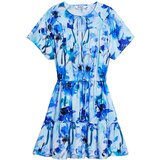 Desigual Obleka kobalt modra / azur / pastelno modra | Shoptok.si