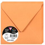 Clairefontaine kuverte Pollen 140x140mm 120gr orange1/20 | shoptok.hr