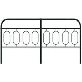  Kovinsko posteljno vzglavje črno 193 cm | Shoptok.si
