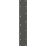  Noge za barsko mizo antracitne barve 2 kosa 50 x (100-101) cm jeklo | Shoptok.si
