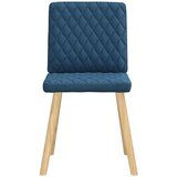 Jedilni stoli 6 kosov modro blago, (21832309) | Shoptok.si