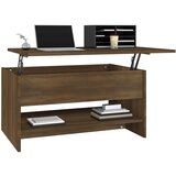  Stolić za kavu Smeđa hrasta 80x50x40 cm konstruirano drvo | shoptok.hr