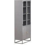 Venture Home vitrina Bakal 40,5 × 190 × 80 cm, svijetlosiva | shoptok.hr