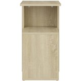  Bočni stolić boja hrasta sonome 36x30x56 cm konstruirano drvo | shoptok.hr