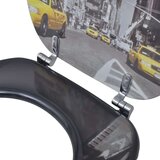  Toaletna daska MDF s uzorkom New Yorka | shoptok.hr