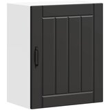 Maison Chic Kuhinjska stenska omarica - Kuhinjska omarica Lucca črn inženirski les iu1035, (22063784) | Shoptok.si