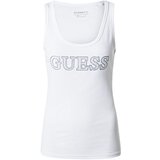 Guess Top srebrno-siva / bela / biserno bela | Shoptok.si