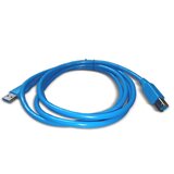 Fast Asia Kabl USB 3.0 - USB 3.0 B M/M 1.8m plavi Cene