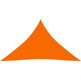 vidaXL Senčno jadro oksford blago trikotno 2,5x2,5x3,5 m oranžno | Shoptok.si