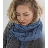 Pri Scarf Thick scarf tassels single color warm soft 200x70 cm | Shoptok.si
