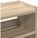 vidaXL Regal za čevlje sonoma hrast 60x25x62 cm inženirski les | Shoptok.si