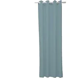 Zavese, žaluzije Rideau à oeillets Essential denim Modra