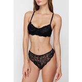 Trendyol Black Underwire Lace Bra -Panties Set | ePonuda.com