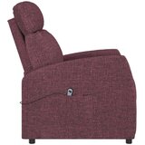 vidaXL naslonjač na podizanje od tkanine ljubičasti | shoptok.hr