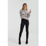 Legendww ženske crne pantalone visokog struka 2458-9146-06 cene