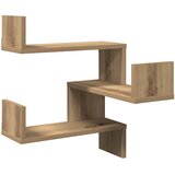  Zidne kutne police 2 kom Artisan hrast 40x40x49,5 cm | Eponuda.com