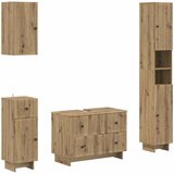  Set kupaonskih ormara od 4 dijela EDE Hrast artisan | shoptok.hr
