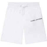 Marc Jacobs Otroške bombažne kratke hlače bela barva | Shoptok.si