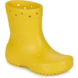 Crocs Polškornji Classic Rain Boot Rumena