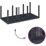  9-dijelni set za blagovanje u vrtu s jastučićima antracit poli ratan | shoptok.hr