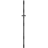  Vrtna vrata 85 x 125 cm Crna Može se zaključati | shoptok.hr
