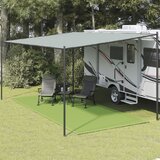 vidaXL Preproga za šotor svetlo zelena 250x550 cm HDPE | Shoptok.si