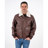 La Force Fashion muška invento kožna jakna malaga - braon | Eponuda.com