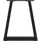  Noge za klub stolić V-oblika 2 kom Crne 28 x (42-43,3) cm Čelik | Eponuda.com