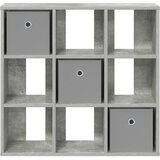  Kreveta s ladicama Betonski sivi 73,5 x 24 x 69,5 cm | Eponuda.ba