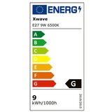 X Wave E27 9W 6500K LED Sijalica,700Lm,220V,Hladno Bela | ePonuda.com