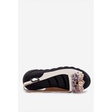 ARTIKER Leather Women's Sandals With Crystals Beige | Shoptok.si