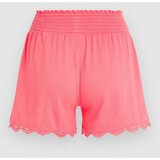 O'neill Essentials Ava Smocked Kratke hlace perfectly pink | Shoptok.si
